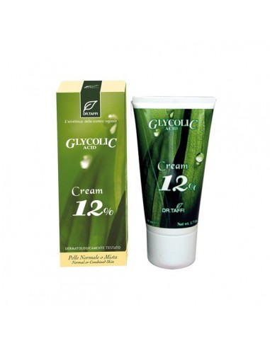 Glycolic Acid Cream 12% 50 Ml-Bio - DR.TAFFI - Wingsbeat Glycolic Acid Cream 12% 50 Ml-Bio - DR.TAFFI - Wingsbeat