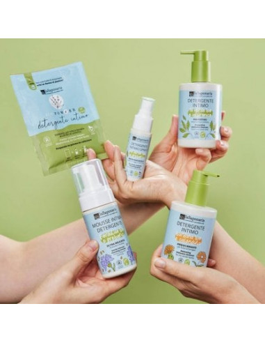 Mousse detergente intima delicata - Fiordaliso Bio|La Saponaria|Wingsbeat