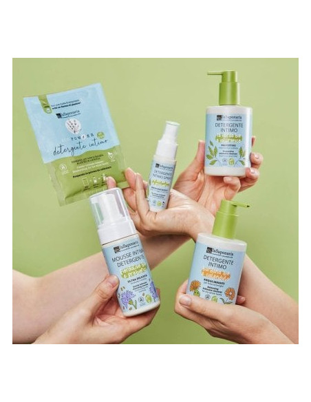 Mousse detergente intima delicata - Fiordaliso Bio|La Saponaria|Wingsbeat