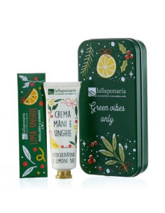 Scrigno - Crema mani Fitocheratina e Limone + Lima Unghie|La Saponaria|Wingsbeat