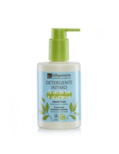 Detergente intimo Tè verde Bio & Ialuronico|La Saponaria|Wingsbeat