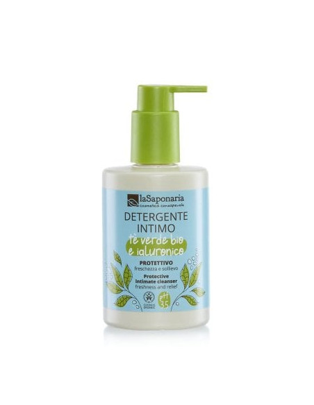 Detergente intimo Tè verde Bio & Ialuronico|La Saponaria|Wingsbeat