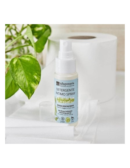 Detergente Intimo Spray senza risciacquo|La Saponaria|Wingsbeat