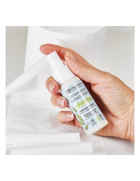 Detergente Intimo Spray senza risciacquo|La Saponaria|Wingsbeat