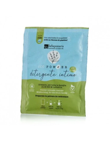 Detergente intimo in polvere - Aloe Bio & Lavanda|La Saponaria|Wingsbeat