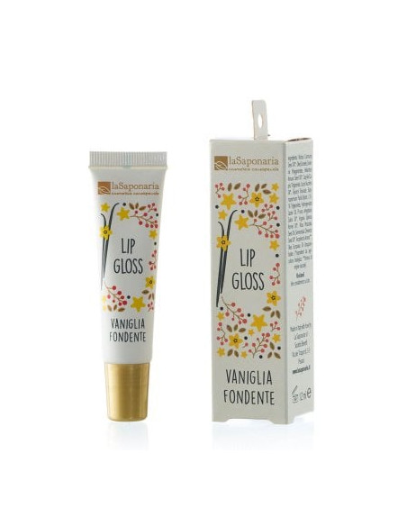 Lip gloss trasparente - Vaniglia fondente|La Saponaria|Wingsbeat