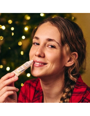 Lip gloss trasparente - Vaniglia fondente|La Saponaria|Wingsbeat