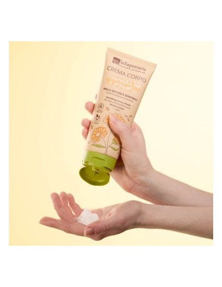 Crema corpo Nutriente Calendula Bio e Prebiotici| Acquista su Wingsbeat