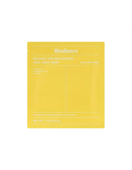 Radiant Vita Niacinamide Real Deep Mask| Acquista su Wingsbeat