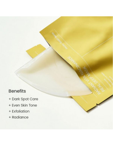 Radiant Vita Niacinamide Real Deep Mask| Acquista su Wingsbeat