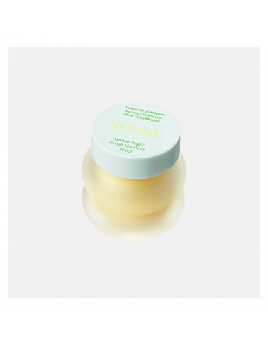 Lemon Sugar Scrub Lip Mask, 20ml|Tocobo|Wingsbeat