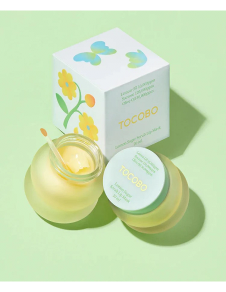 Lemon Sugar Scrub Lip Mask, 20ml|Tocobo|Wingsbeat