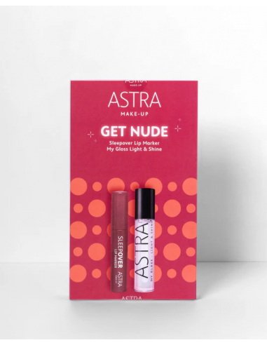 BOX - GET NUDE - Duo Pennarello Labbra + Gloss|Astra|Wingsbeat