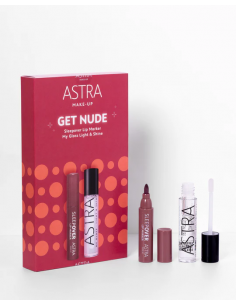 BOX - GET NUDE - Duo Pennarello Labbra + Gloss|Astra|Wingsbeat 2