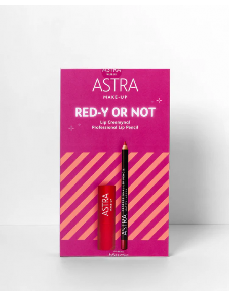BOX - RED-Y OR NOT - Duo Rossetto + Matita Labbra|Astra|Wingsbeat
