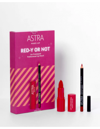 BOX - RED-Y OR NOT - Duo Rossetto + Matita Labbra|Astra|Wingsbeat