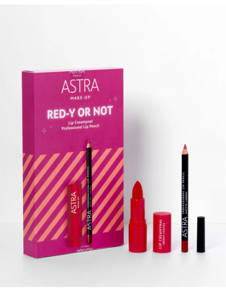 BOX - RED-Y OR NOT - Duo Rossetto + Matita Labbra|Astra|Wingsbeat