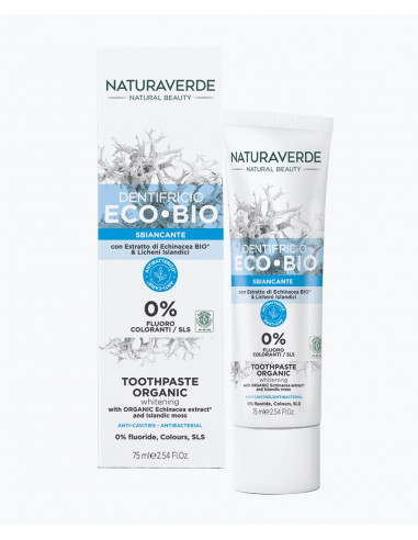 Eco Bio Dentifricio Gel Sbiancante|Naturaverde| Acquista su Wingsbeat