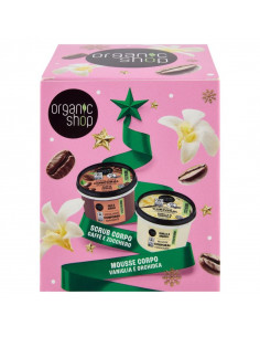Gift Set corpo Scrub Caffè e Mousse Vaniglia|Organic Shop|Wingsbeat
