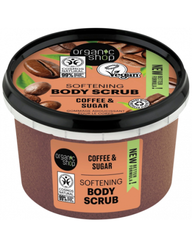 Gift Set corpo Scrub Caffè e Mousse Vaniglia|Organic Shop|Wingsbeat