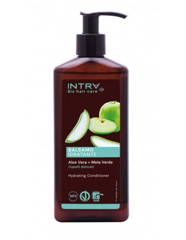 Balsamo Idratante Aloe Vera e Mela Verde|Intra Cosmetics| Wingsbeat