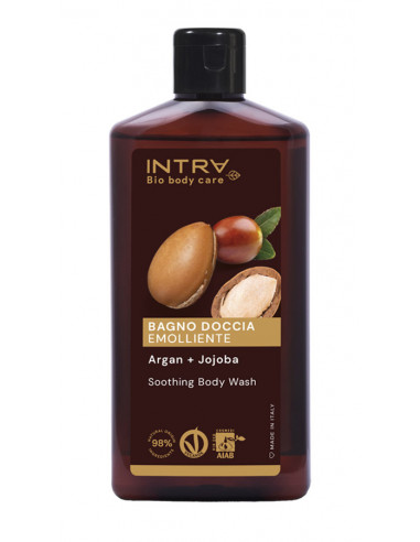 Bagnodoccia Emolliente Argan e Jojoba|  Intra Cosmetics| Wingsbeat