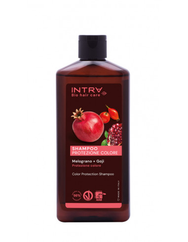 Shampoo Protettivo Colore Melograno e Goji|Intra Cosmetics| Wingsbeat