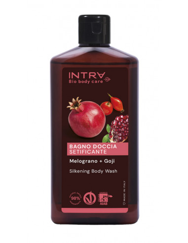 Bagnodoccia Setificante Melograno e Goji|  Intra Cosmetics| Wingsbeat