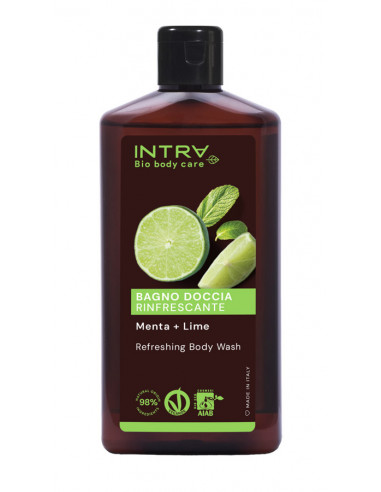 Bagnodoccia Rinfrescante Menta e Lime|Intra Cosmetics| Wingsbeat