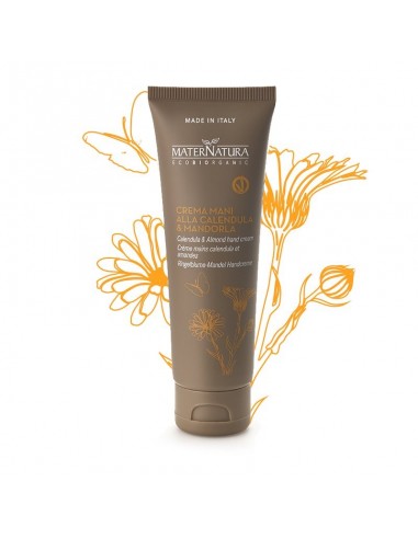 Crema Mani alla Calendula e Mandorla Maternatura - Wingsbeat Crema Mani alla Calendula e Mandorla Maternatura - Wingsbeat