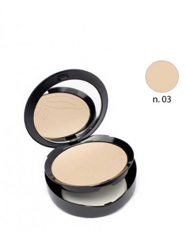 Compact Fundation - Fondotinta Compatto n.03 puroBio Cosmetics - Wingsbeat