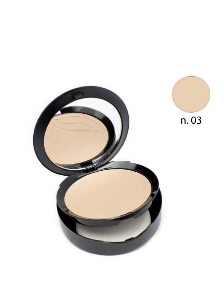 Compact Fundation - Fondotinta Compatto n.03 puroBio Cosmetics - Wingsbeat