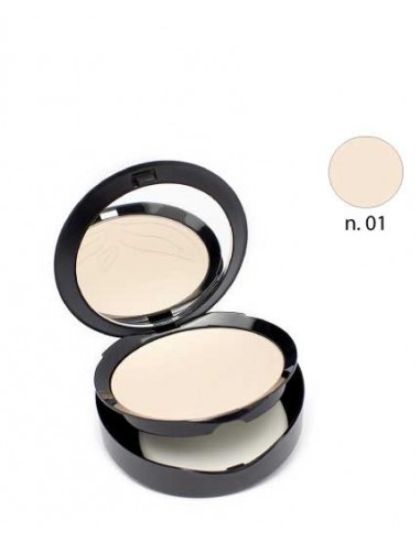 Compact Fundation - Fondotinta Compatto n.01 puroBio Cosmetics - Wingsbeat