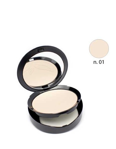 Compact Fundation - Fondotinta Compatto n.01 puroBio Cosmetics - Wingsbeat Compact Fundation - Fondotinta Compatto n.01 puroBio Cosmetics - Wingsbeat