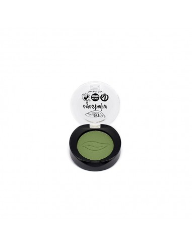 Ombretto Compatto Matte 17 Verde Prato|puroBio Cosmetics|Wingsbeat