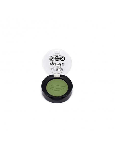 Ombretto Compatto Matte 17 Verde Prato|puroBio Cosmetics|Wingsbeat