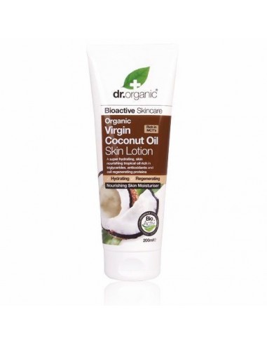 Organic Virgin Coconut  Skin Lotion Dr Organic - Wingsbeat