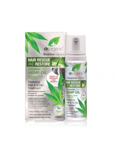 Organic Hemp Oil Restoring Scalp Mousse Dr Organic - Wingsbeat Organic Hemp Oil Restoring Scalp Mousse Dr Organic - Wingsbeat