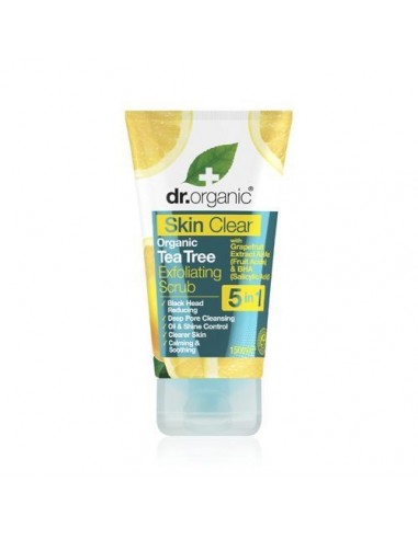 Organic Skin Clear Face Scrub Dr Organic - Wingsbeat Organic Skin Clear Face Scrub Dr Organic - Wingsbeat