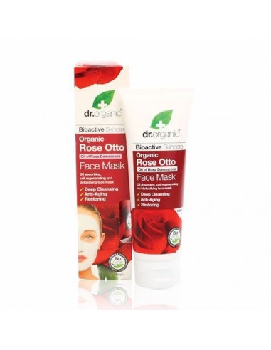 Organic Rose Otto Face Mask Dr Organic - Wingsbeat