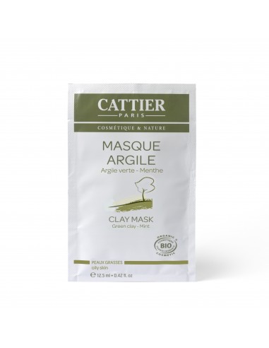 Maschera Monodose Argilla Verde E Menta Bio Cattier - Wingsbeat Maschera Monodose Argilla Verde E Menta Bio Cattier - Wingsbeat