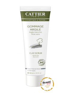 Gommage All'argilla Bianca E Aloe Vera Bio Cattier - Wingsbeat