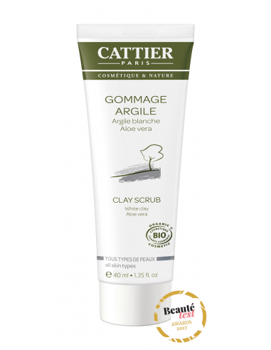 Gommage All'argilla Bianca E Aloe Vera Bio Cattier - Wingsbeat