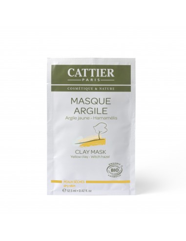 Maschera Monodose Argilla Gialla E Hamamelis Bio Cattier - Wingsbeat Maschera Monodose Argilla Gialla E Hamamelis Bio Cattier - Wingsbeat