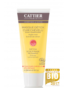 Maschera Detox Pre-Shampoo Cattier  - Wingsbeat