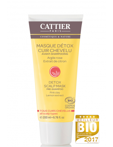 Maschera Detox Pre-Shampoo Cattier  - Wingsbeat