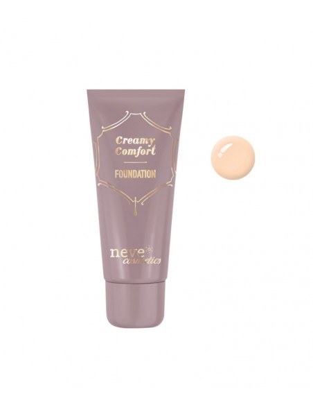 Fondotinta Creamy Comfort Light Neutral Neve Cosmetics - Wingsbeat