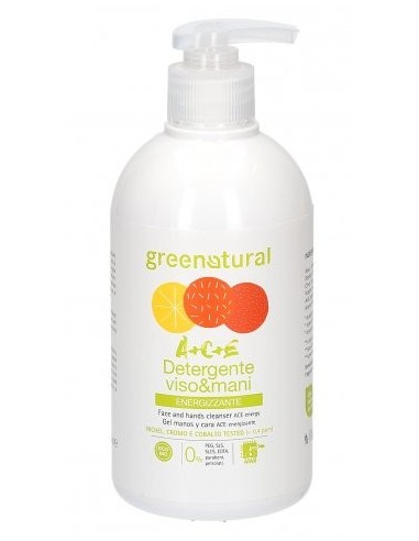 Detergente Viso e Mani Multivitamine A+C+E - Ecobio  di Greenatural - Wingsbeat