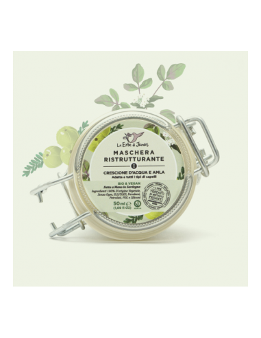 Mini maschera Crescione e Amla Le Erbe di Janas - Wingsbeat Mini maschera Crescione e Amla Le Erbe di Janas - Wingsbeat