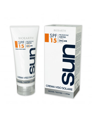 Crema Solare Protezione Media SPF15 di Bioearth - WIngsbeat Crema Solare Protezione Media SPF15 di Bioearth - WIngsbeat